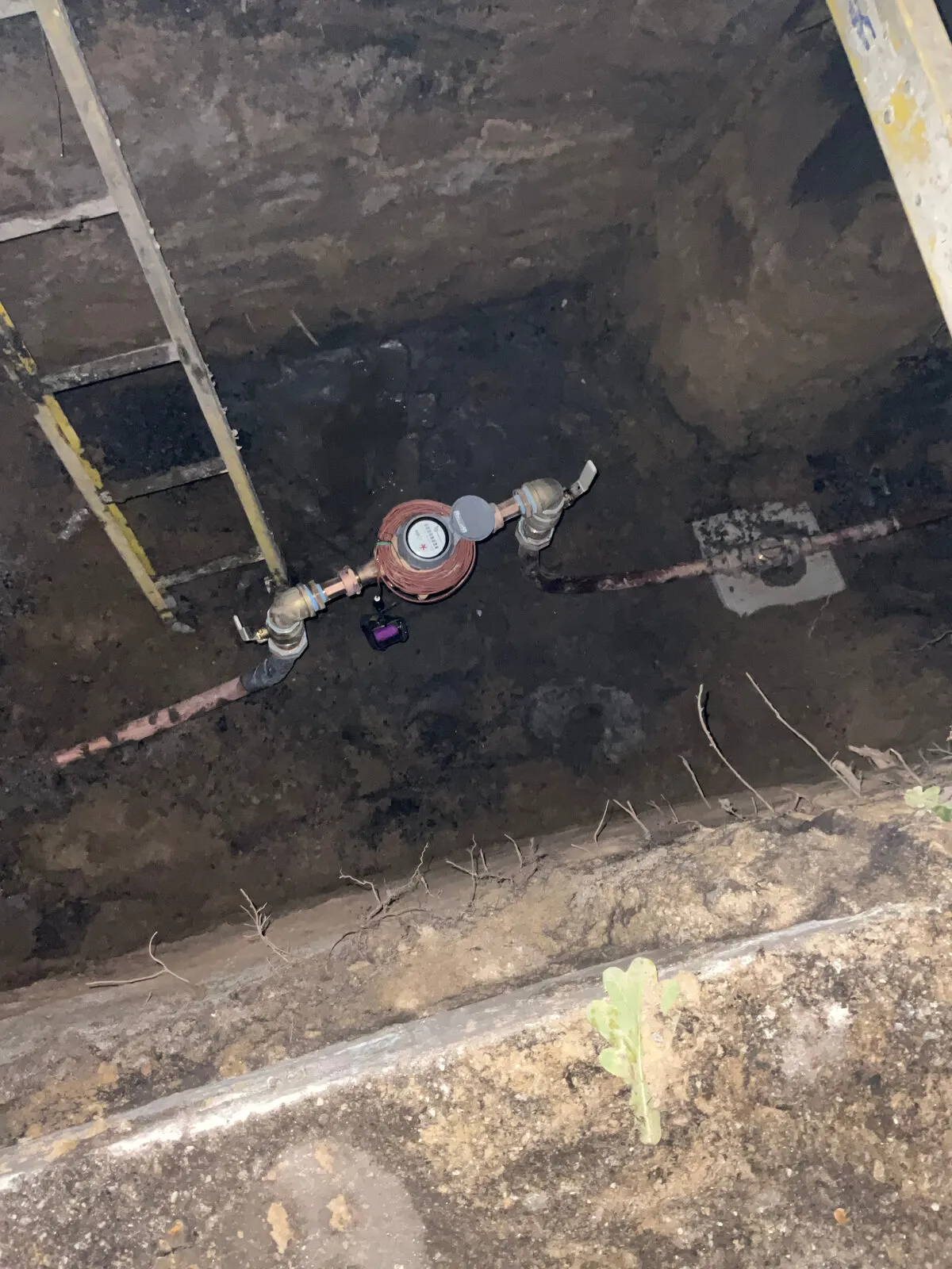 Lead service line replacement — source photograph interior 04